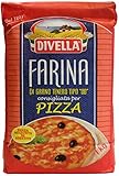 Divella Mehl 00 weich Weizen für Pizza und Nudel 1 kg