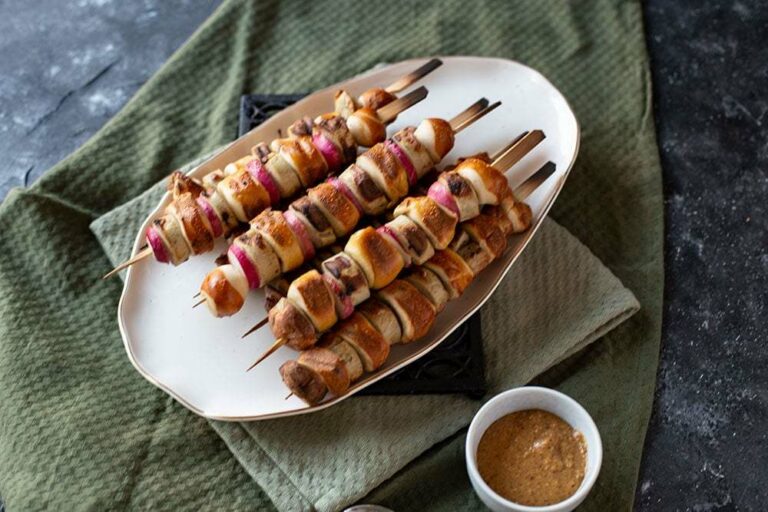 Laugengebäck - Weißwurst Grillspieße Rezept - Kreative Grillideen