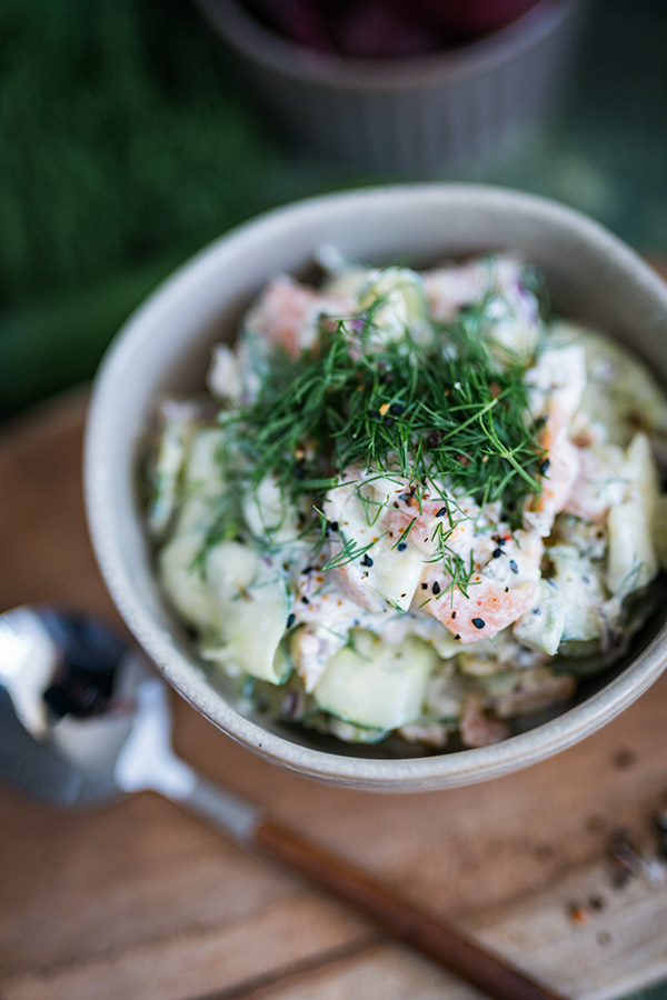 Gurkensalat mit Dill